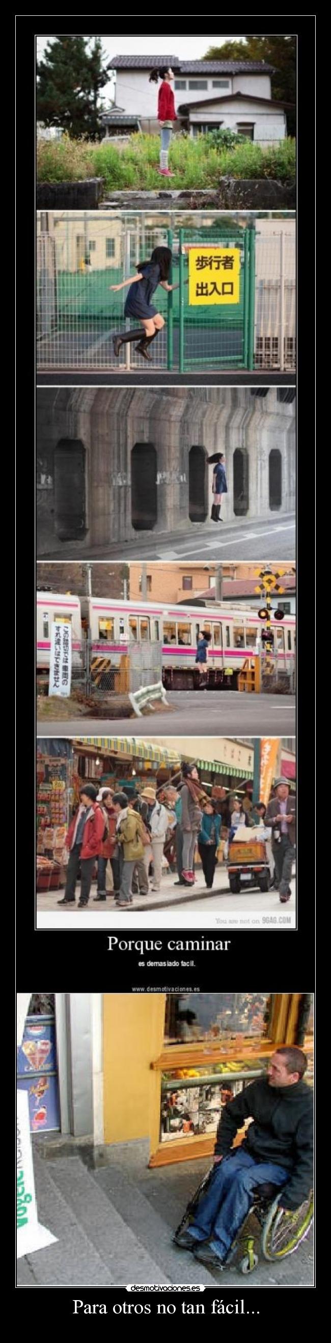 Para otros no tan fácil... -