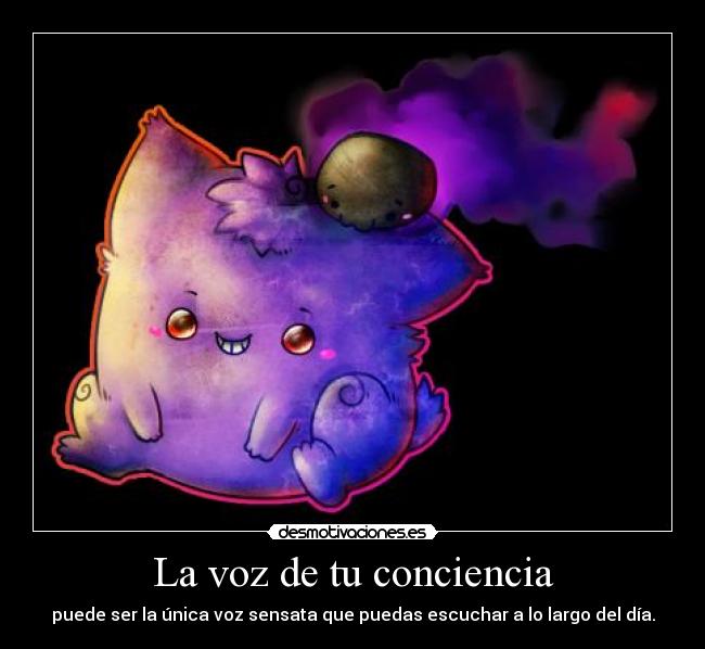 La voz de tu conciencia -