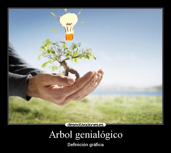 Arbol genialógico - Definición gráfica