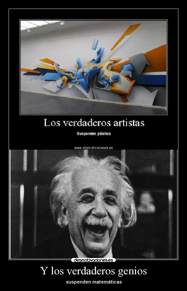 Y los verdaderos genios - 