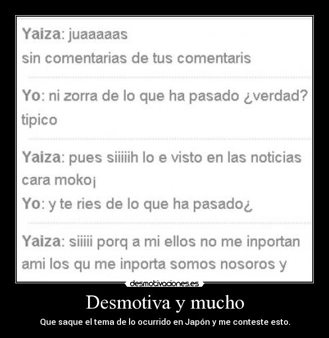 Desmotiva y mucho - 