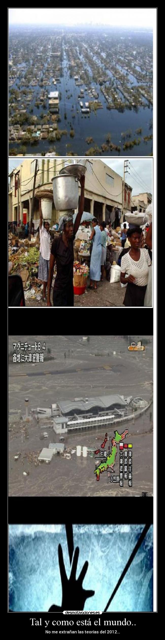 Tal y como está el mundo.. - No me extrañan las teorías del 2012...