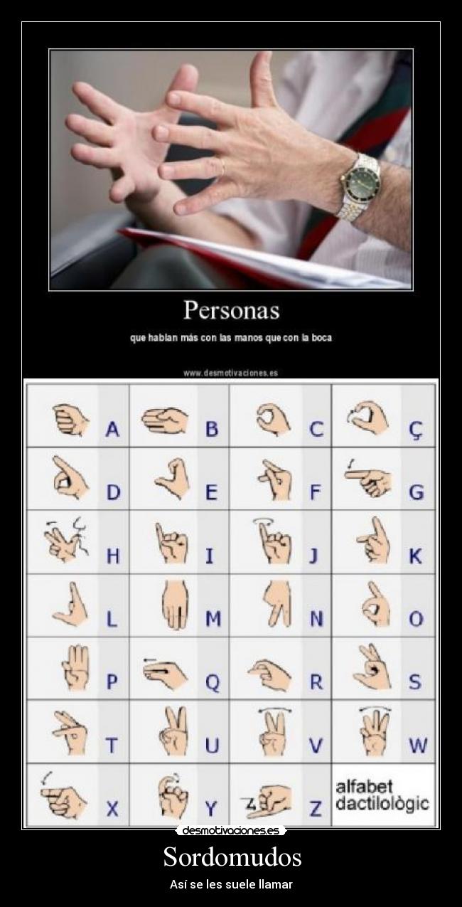 Sordomudos -