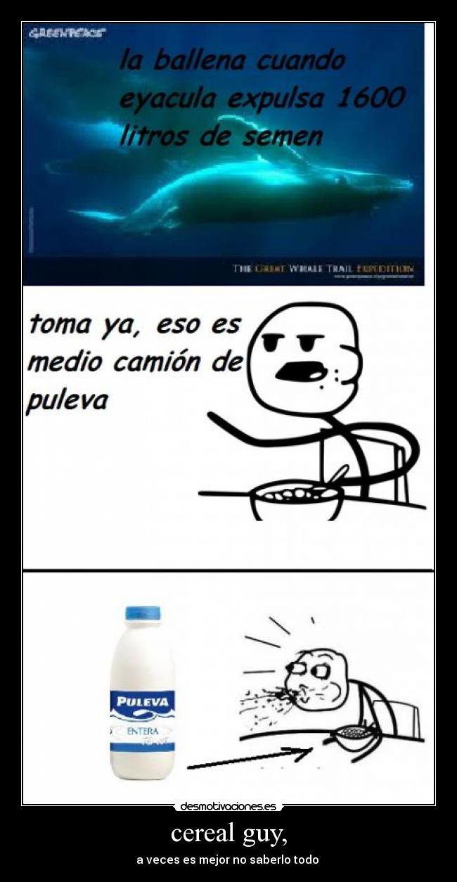 cereal guy, - 