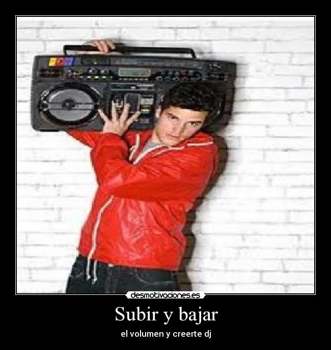 Subir y bajar -