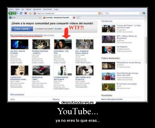 YouTube... -