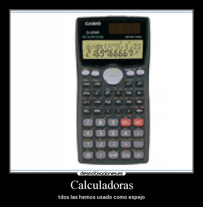 Calculadoras -
