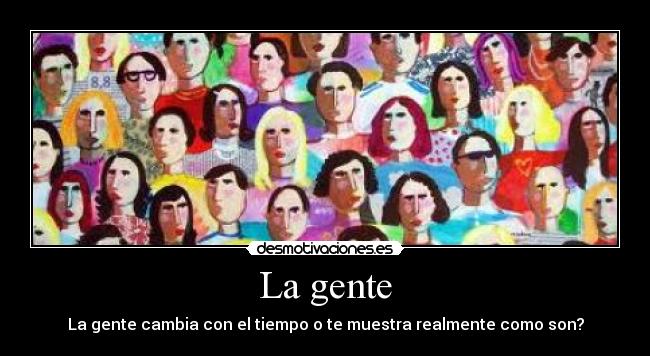 La gente - 