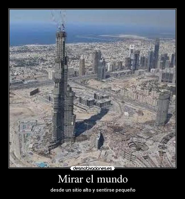 Mirar el mundo -