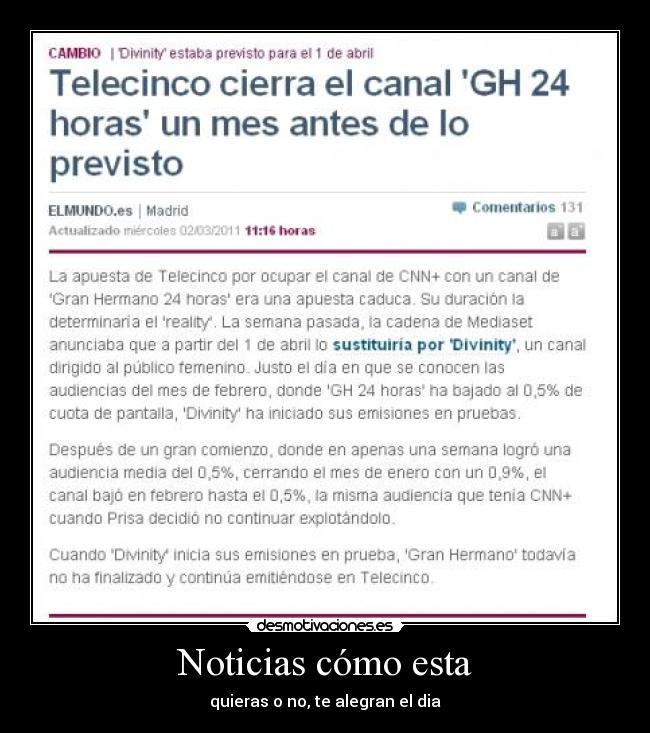 Noticias cómo esta - 