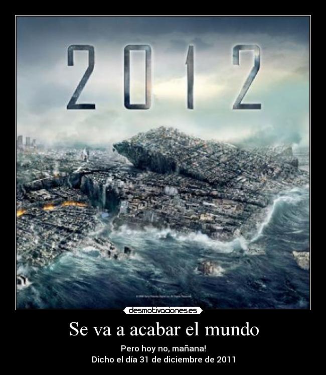 Se va a acabar el mundo - 