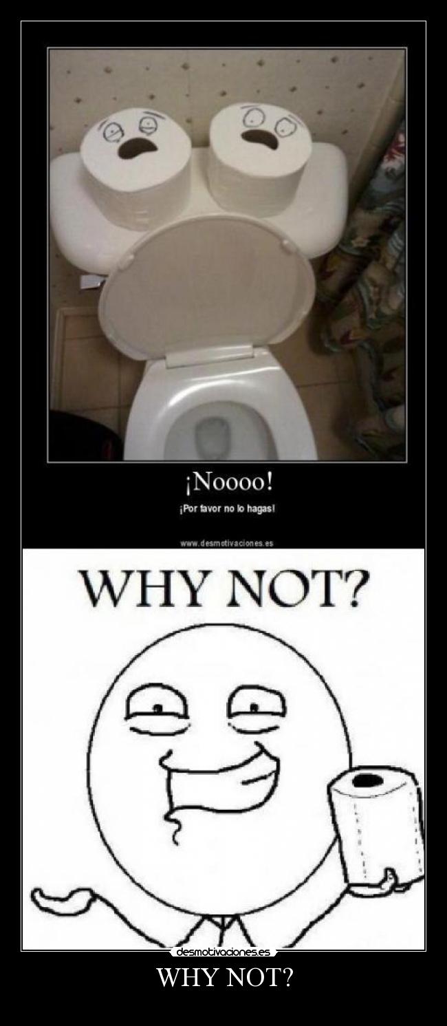 WHY NOT? -