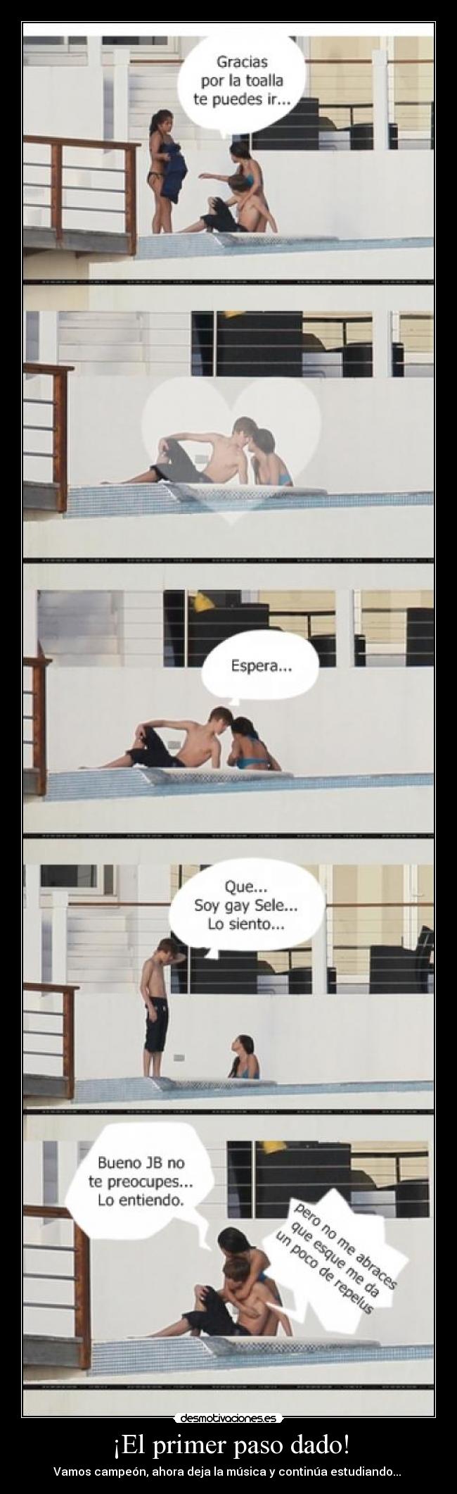 ¡El primer paso dado! -