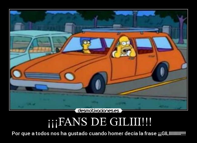 ¡¡¡FANS DE GILIII!!! - 