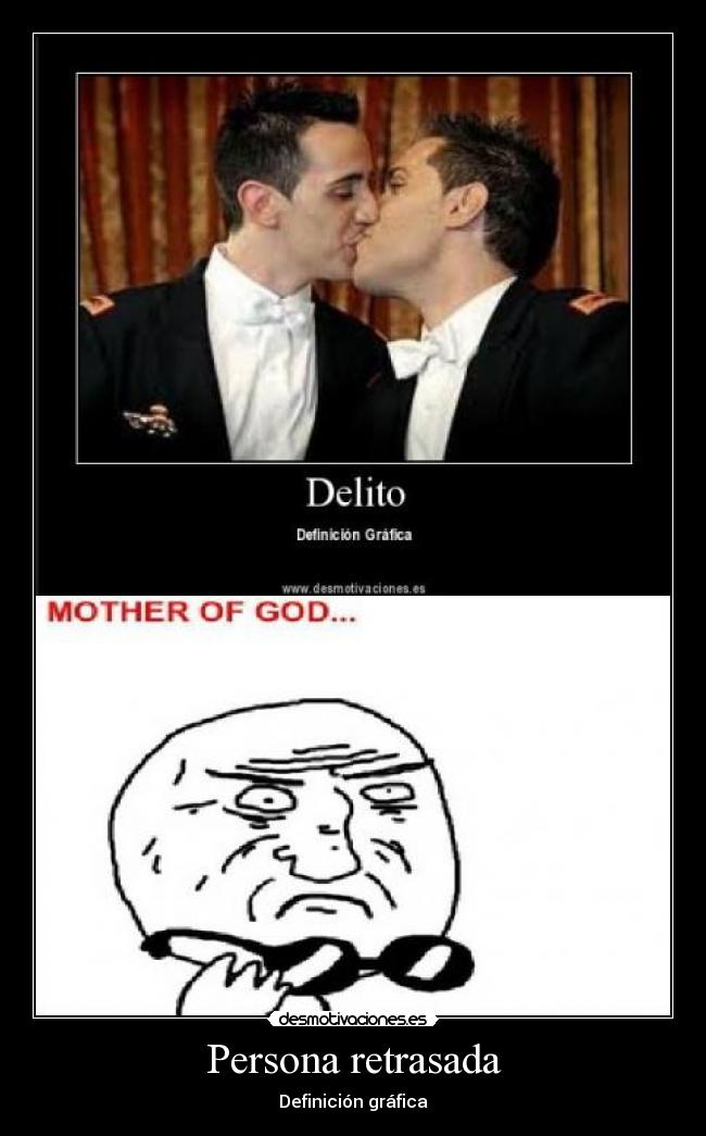 Persona retrasada -