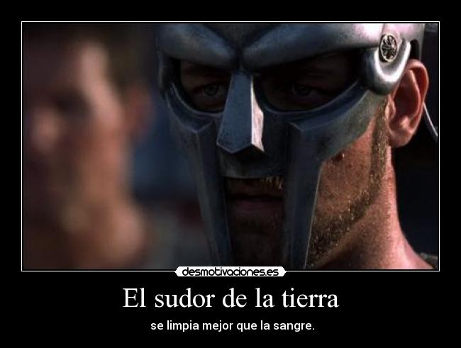 El sudor de la tierra -