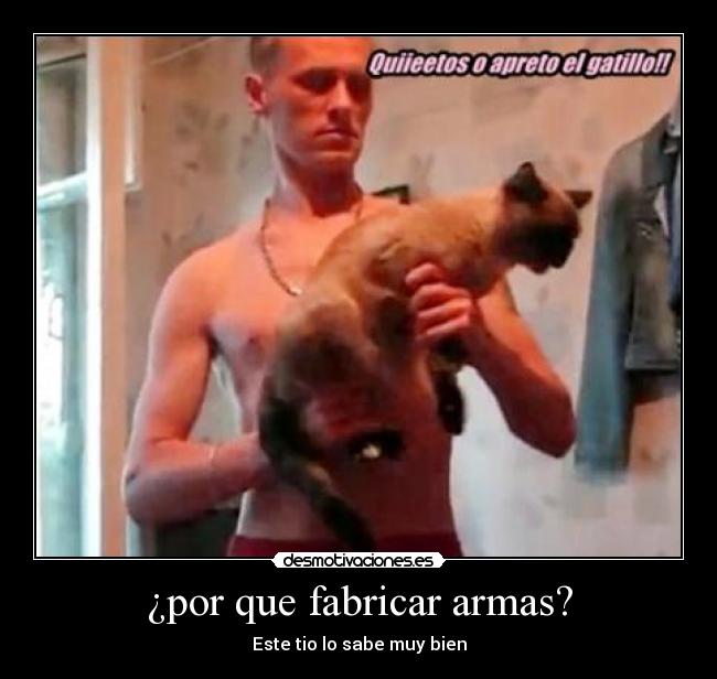 ¿por que fabricar armas? - 