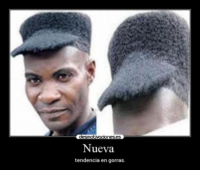 Nueva  - tendencia en gorras.