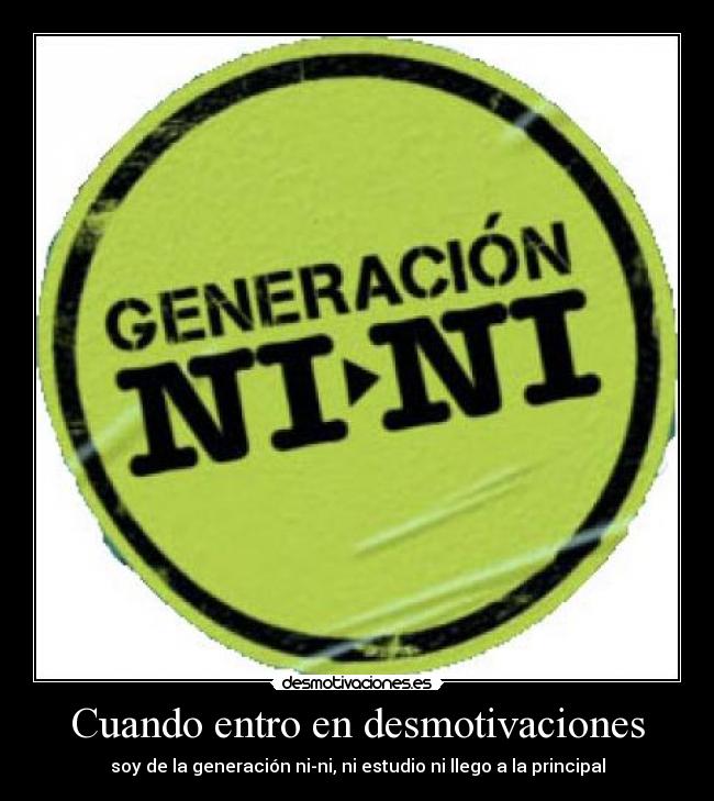 Cuando entro en desmotivaciones -