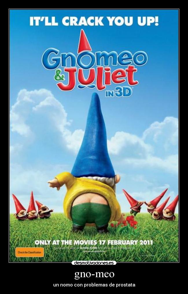 gno-meo - un nomo con problemas de prostata