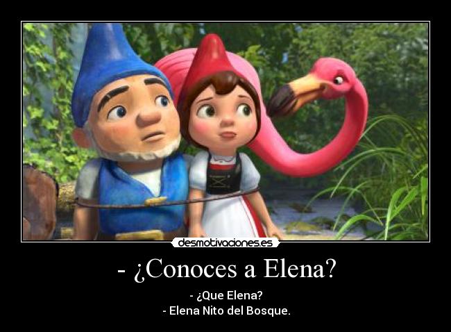 - ¿Conoces a Elena? - 