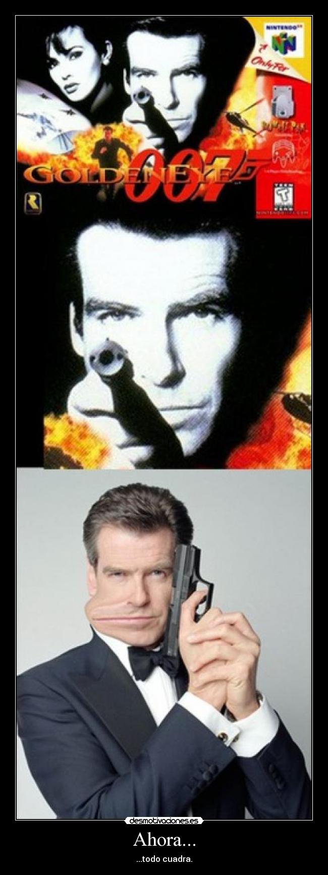 Ahora... - ...todo cuadra.