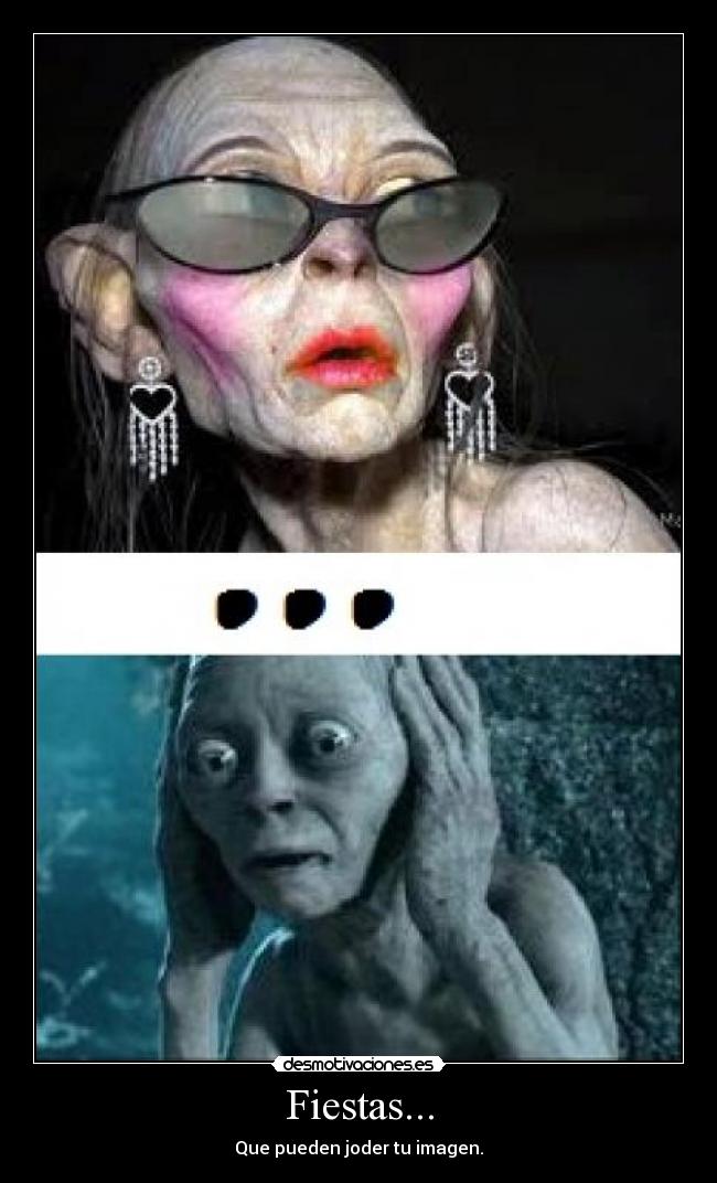 Fiestas... - Que pueden joder tu imagen.