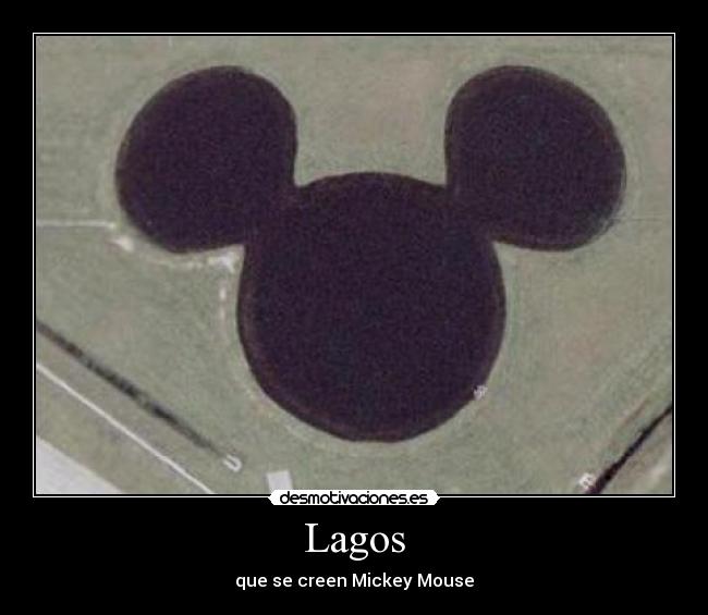 Lagos - que se creen Mickey Mouse