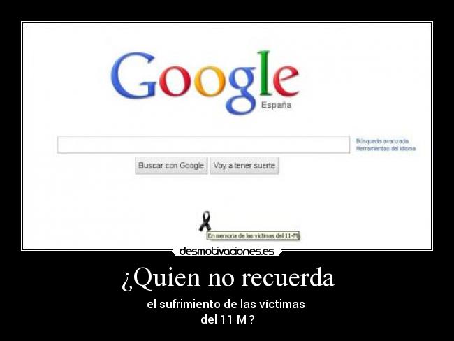¿Quien no recuerda -