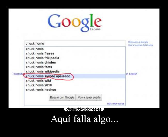 Aquí falla algo... -