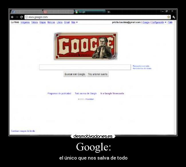 Google: - el único que nos salva de todo
