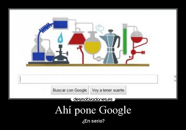 Ahí pone Google -