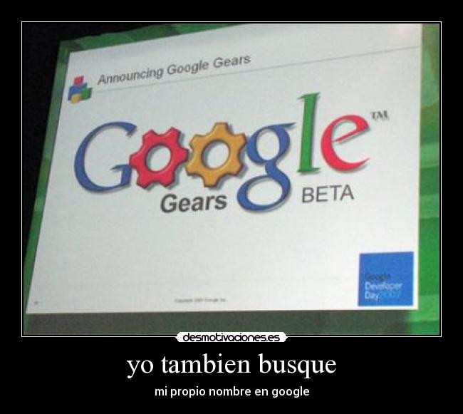 yo tambien busque - 