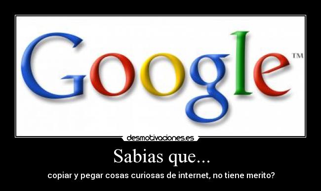 Sabias que... - 