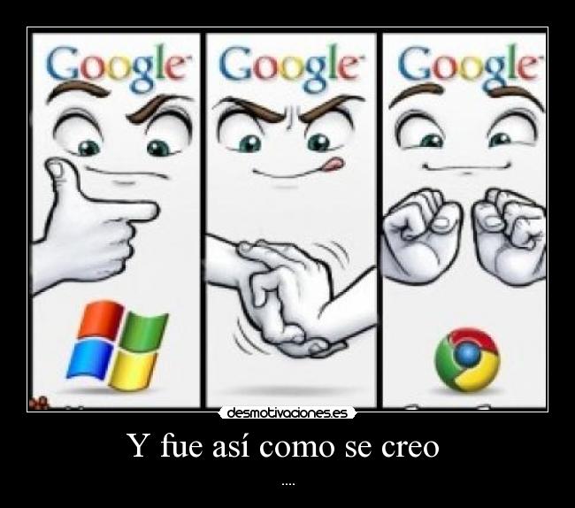 Y fue así como se creo  - 