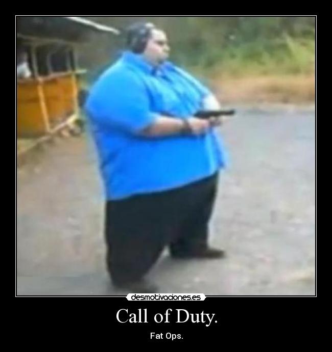 carteles call duty fat ops nikorural desmotivaciones