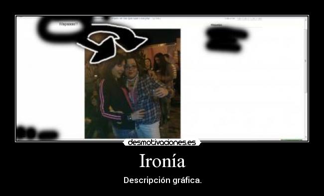Ironía - Descripción gráfica.