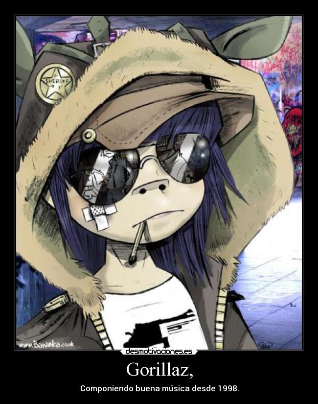Gorillaz, -