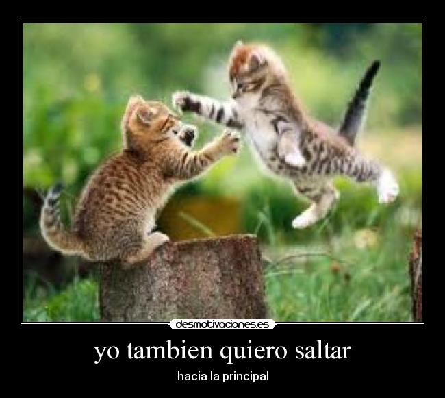 yo tambien quiero saltar - hacia la principal
