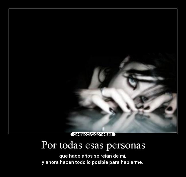 Por todas esas personas - 