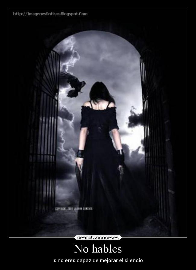 No hables - 