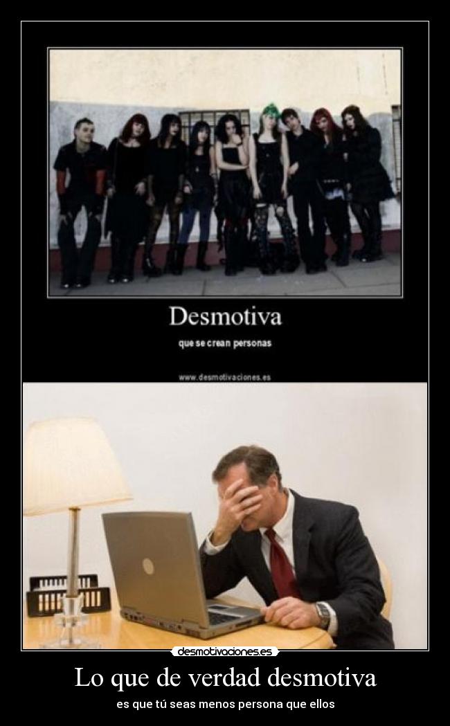 Lo que de verdad desmotiva - 