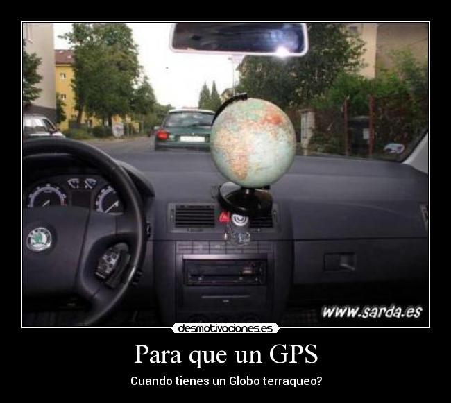 Para que un GPS - 