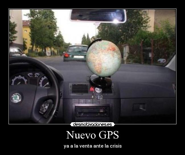 Nuevo GPS - ya a la venta ante la crisis