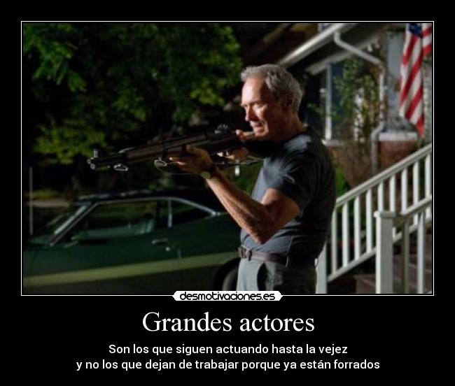 Grandes actores -