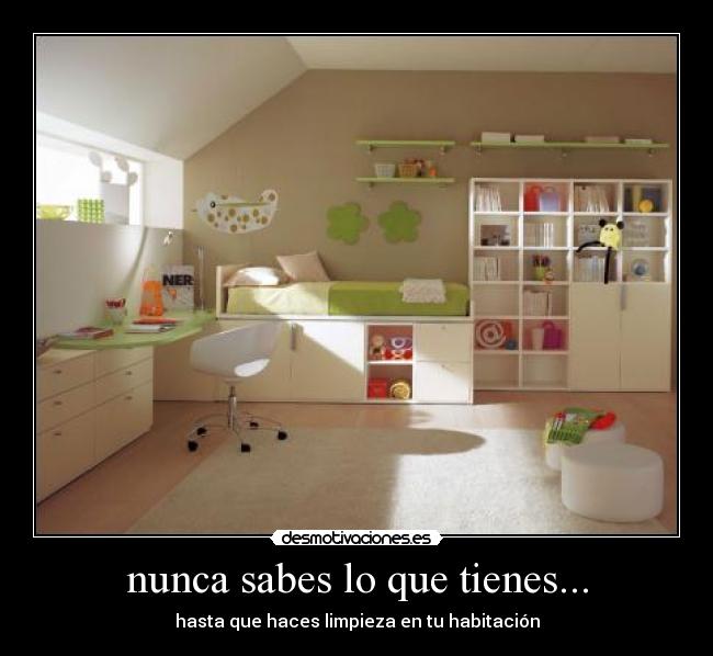 nunca sabes lo que tienes... -