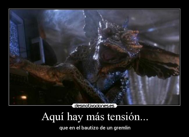 Aquí hay más tensión... - 