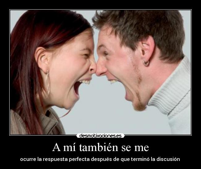 A mí también se me - 
