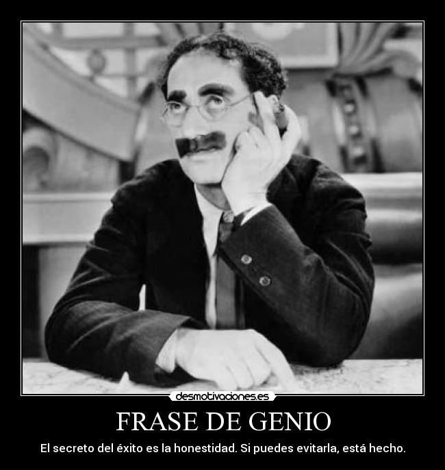 FRASE DE GENIO - 