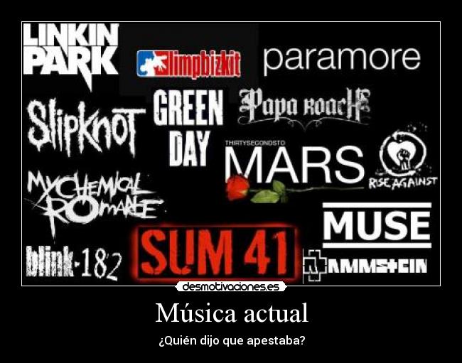 Música actual - 